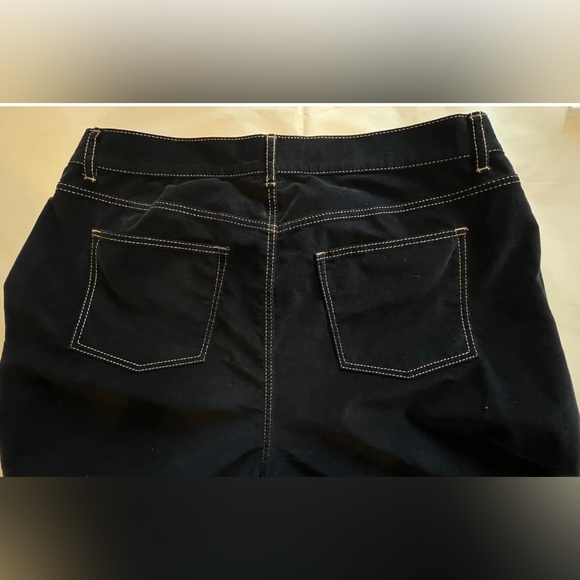 NWT LAFAYETTE 148 New York Mercer Stretch Flare Corduroy Pants 12 Ink Pristine - Picture 6 of 7